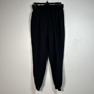 Lululemon Black Keep Moving Joggers Pants Women's Size 6 Inseam 28"